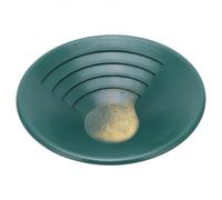 Leopacat Tamiz para Oro,260 mm Bandeja de Tamiz de Oro manual Herramienta de Lavado de Oro Bandeja de Lavado de Oro Clasificador de Tamizado de Oro Accesorio de Bande para Prospección Minera