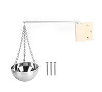 Leopacat TazóN de Sauna, TazóN de Aroma de Sauna de Acero Inoxidable, SPA Soporte de Aceite Esencial de Sauna, Taza de TazóN de Aroma de Sauna TazóN de Aceite Esencial Accesorios de Sala de Sauna