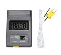 Leopacat Termómetro Digital, Tm-902c Sensor de Termómetro Digital Tipo K LCD con Termopar -50 a 1300℃ de Alta Precisión para Uso Doméstico e Industrial industrial Medición de Líquidos y Semisólidos