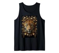 Leopard African Jungle Predator Fast Safari de Animales Salvajes Camiseta sin Mangas