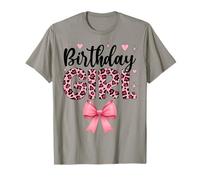 Leopard Cheetah Birthday Girl Animal Party Camiseta