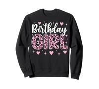 Leopard Cheetah Birthday Girl Animal Party Sudadera