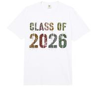Leopard Class of 2026 Orgulloso Graduación Adiós Año Senior Comfort Colors Adult Heavyweight T-Shirt
