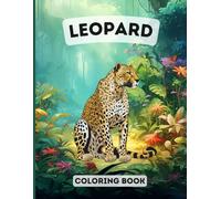 Leopard: Coloring Book (Animals: Adult Coloring Book Series)