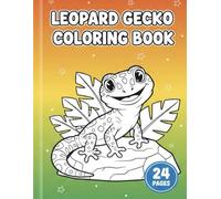 Leopard Gecko Coloring Book