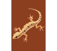 Leopard Gecko Journal - Illustration Cover: Part of the Lizard Collection - Themed for Kids, Teens & Adults - with Lined Pages