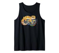 Leopard Gecko Playing Video Game Lizard & Reptiles Gamers Camiseta sin Mangas
