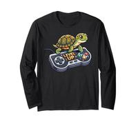 Leopard Gecko Playing Video Game Lizard & Reptiles Gamers Manga Larga