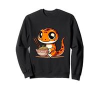 Leopard Gecko Reptile Lizard Japanese Kawaii Ramen Love Sudadera