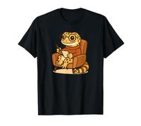 Leopard Gecko Therapist Funny Reptile Humor Joke Design Camiseta