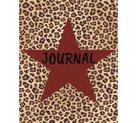 Leopard Journal: Trendy Cheetah Star Notebook for Teens, Girls, Women, Students, Writers | Aesthetic Wide Ruled Stylish Stationery for Journaling, Writing, School Notes, Homework, Classroom, Planning