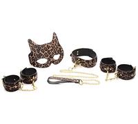 Leopard Print Bondage Set