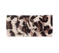 Leopard Print Headband Kids - Fabric 18x9cm | Wide Hair Headband Soft