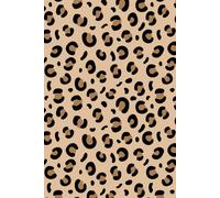 Leopard Print Notebook: Lined Pages, Drawing Space, Animal Print Cover, Bold Aesthetic Journal, School And Work Notebook