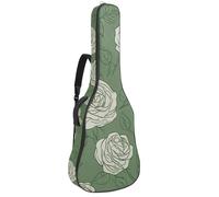 Leopard Zebra - Bolsa para guitarra acústica con textura colorida y acolchada gruesa, impermeable, para guitarras de 40, 41 y 42 pulgadas, Multicolor 06, 42.9x16.9x4.7 in, Mochila informal