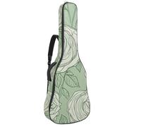 Leopard Zebra - Bolsa para guitarra acústica con textura colorida y acolchada gruesa, impermeable, para guitarras de 40, 41 y 42 pulgadas, Multicolor 04, 42.9x16.9x4.7 in, Mochila informal