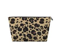 Leopardo Acuarela, Bolsa de artículos de tocador Bolsa de Maquillaje Bolsa de cosméticos Bolsa de artículos de tocador de Viaje portátil