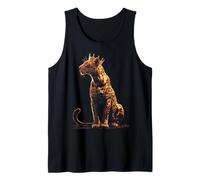 Leopardo Amante Animal Depredador Motivo Gráfico Safari Vida Silvestre Camiseta sin Mangas