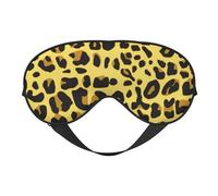 Leopardo amarillo guepardo, Cubreojos completos Antifaz bloqueador de luz Antifaz para dormir Antifaz suave con los ojos vendados Noche
