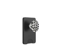 Leopardo Blanco Animal Print patrón Manchas Bonito Glamour Guepardo PopSockets PopWallet para MagSafe