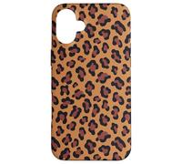 Leopardo Cheetah Print Estética Femenina Y2K Cute Girls Carcasa para iPhone 16 Plus