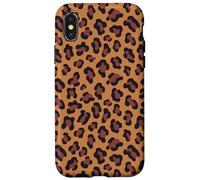 Leopardo Cheetah Print Estética Femenina Y2K Cute Girls Carcasa para iPhone X/XS