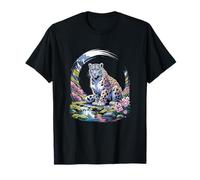 Leopardo de Las Nieves del Himalaya - Recuerdo para Amantes de los Gatos de Nepal Camiseta