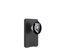Leopardo de Las Nieves Panthera Uncia Gran Felino PopSockets PopWallet para MagSafe