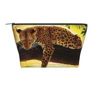 Leopardo Divertido, Bolsa de artículos de tocador Bolsa de Maquillaje Bolsa de cosméticos Bolsa de artículos de tocador de Viaje portátil