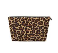 Leopardo Guepardo Fresco, Bolsa de Maquillaje Bolsa de cosméticos Bolsa de artículos de tocador de Viaje portátil Bolsa de artículos de tocador