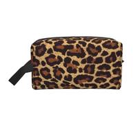 Leopardo Guepardo Fresco, Bolsa de Maquillaje Bolsa de cosméticos Bolsa de artículos de tocador de Viaje portátil Organizador de Bolsa de Maquillaje