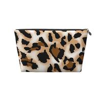 Leopardo Guepardo Leopardo Amor, Bolsa de artículos de tocador Bolsa de Maquillaje Bolsa de cosméticos Bolsa de artículos de tocador de Viaje portátil