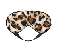 Leopardo Guepardo Leopardo Amor, Cubreojos completos Antifaz bloqueador de luz Antifaz para dormir Antifaz suave con los ojos vendados Noche