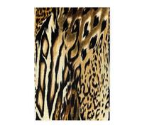 Leopardo León Tigre Piel Pelaje Atigrado, Rompecabezas de 1000 Piezas, Rompecabezas de Madera para Toda la Familia, decoración de Pared para Adultos y Adolescentes.