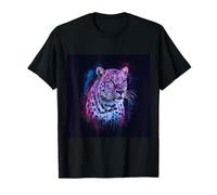 Leopardo majestuoso con un aspecto mágico Camiseta