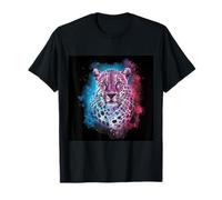 Leopardo majestuoso con un aspecto mágico Camiseta