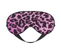 Leopardo morado, Cubreojos completos Antifaz bloqueador de luz Antifaz para dormir Antifaz suave con los ojos vendados Noche