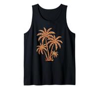 Leopardo Palma Tropical Vacaciones Viaje Verano Camiseta sin Mangas