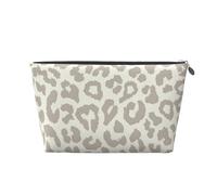 Leopardo Patrón Marrón, Bolsa de artículos de tocador Bolsa de Maquillaje Bolsa de cosméticos Bolsa de artículos de tocador de Viaje portátil