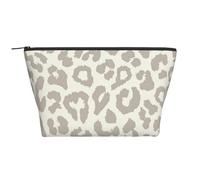 Leopardo Patrón Marrón, Bolsa de artículos de tocador Bolsa de Maquillaje Bolsa de cosméticos Bolsa de artículos de tocador de Viaje portátil