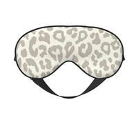 Leopardo Patrón Marrón, Cubreojos completos Antifaz bloqueador de luz Antifaz para dormir Antifaz suave con los ojos vendados Noche