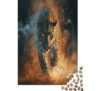 Leopardo Puzzle 1000 Piezas, Puzzle para Adultos, Rompecabezas De Calidad, Puzzles Adultos para Amantes O Amigos Rompecabezas Imposable 1000pcs (75x50cm)