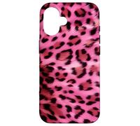 Leopardo Rosa Cheetah Animal Pattern Girls Carcasa para iPhone 16
