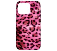 Leopardo Rosa Cheetah Animal Pattern Girls Carcasa para iPhone 16 Pro