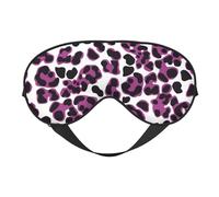 Leopardo Rosa, Cubreojos completos Antifaz bloqueador de luz Antifaz para dormir Antifaz suave con los ojos vendados Noche