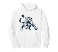 Leopardo Salvaje Estrella Gato Grande Jaguar Sudadera con Capucha