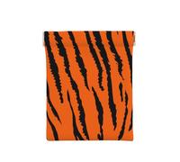 Leopardo Tigre Naranja, Squeeze Top Wallet Bolsa de Almacenamiento para Mujer Monedero pequeño Bolsa de Cambio