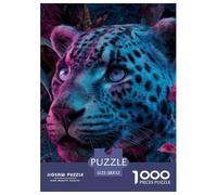 Leopardoo 1000 Piezas Rompecabezas Juego De Familia Impresionante Vida Silvestre Puzzles Bonita Decoración Rompecabezas para Regalos De Viaje, Presente 52x38cm/1000pcs