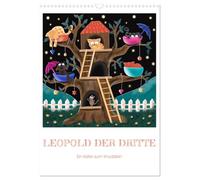 Leopold der Dritte - Ein Kater zum Knuddeln (Wandkalender 2026 DIN A3 hoch), CALVENDO Monatskalender: Entdecke die zauberhafte Welt von Kater Leo und Maus Susi!