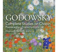 Leopold Godowsk Godowsky: Complete Studies On Chopin/Pass (CD) (Importación USA)